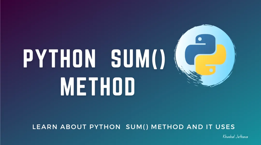 Python sum()